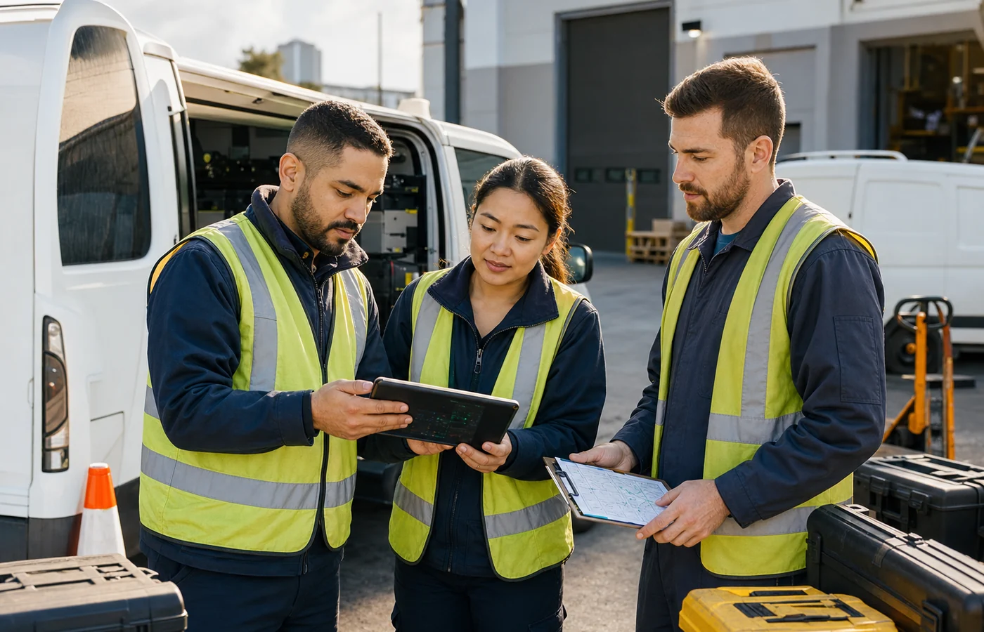 Field and logistics operations where rugged enterprise devices are used